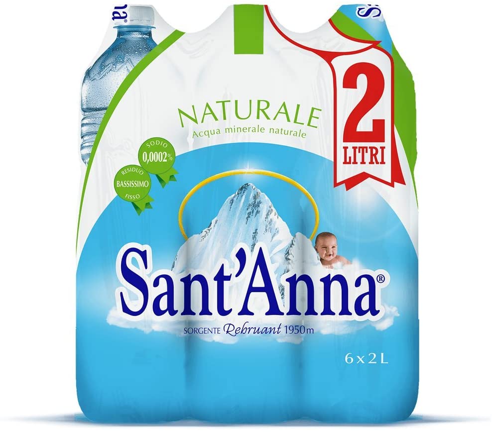 Acquista Acqua Sant'Anna naturale - 2,0 lt x 6