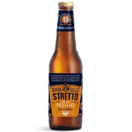 BIRRA DELLO STRETTO GRAN PREMIO 3 LUPPOLI 33 CL
